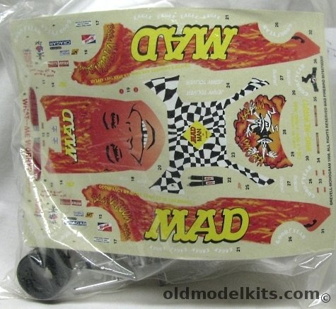 Revell 1/25 Mad Magazine Firebird Funny Car -  Bagged, 7657 plastic model kit